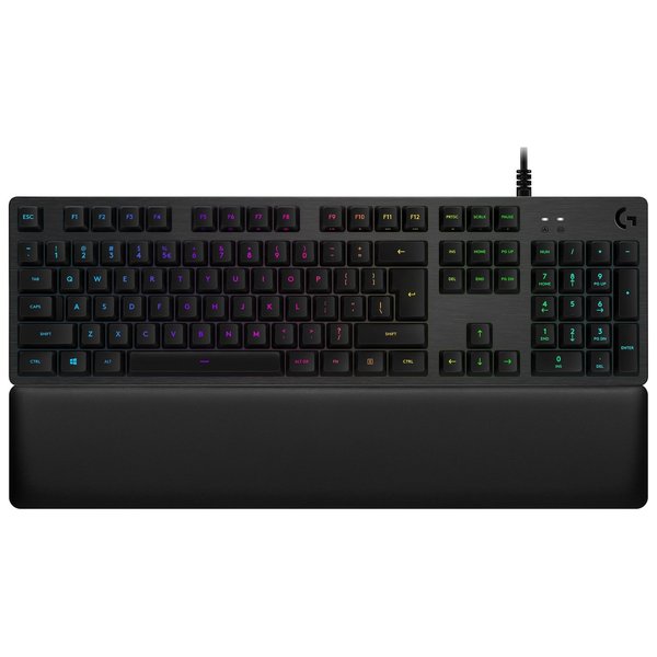 Logitech G513 Carbon RGB Mechanical Gaming Keyboard, GX Blue 920-00893
