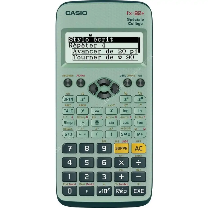 Casio French Calculator FX-92+Specol-S-EH