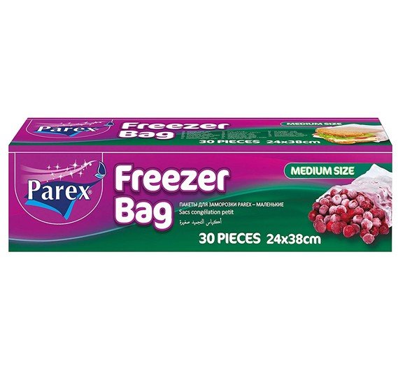 Parex-Freezer Bags Medium (30 pcs) Regular