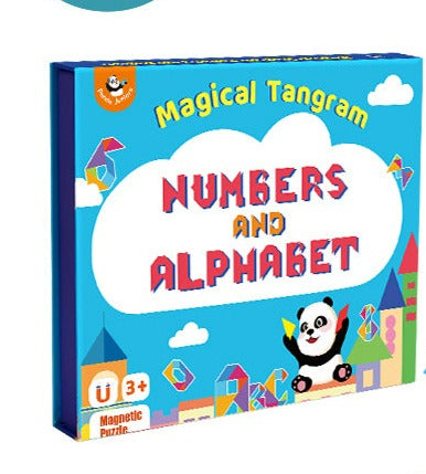 PJ PJ005-1 Magical Tangram - Numbers & Alphabet  49700170