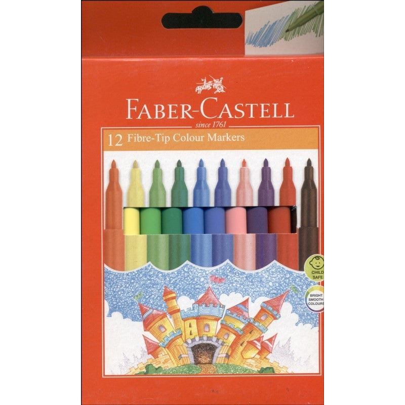 Faber-Castell Children Colour Markers - 24 pcs » Cheap Delivery