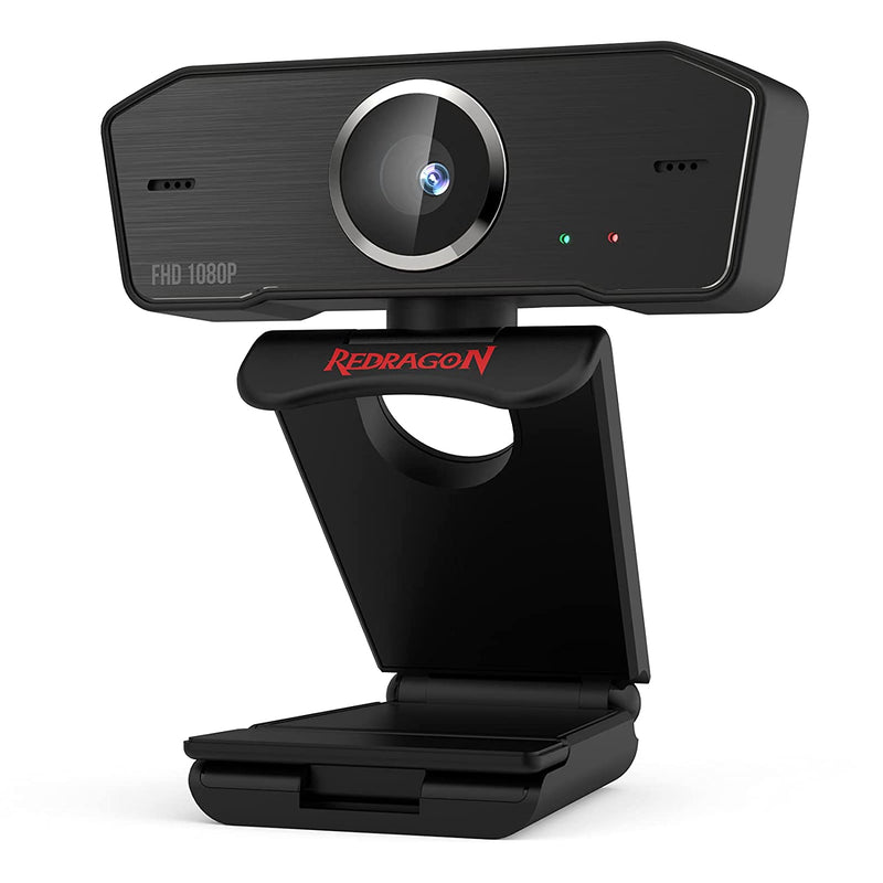 Redragon GW800 1080P PC Webcam With Built In Dual Microphone GW800-1