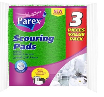 Parex Scourer Pad 3pcs Value Pack Regular