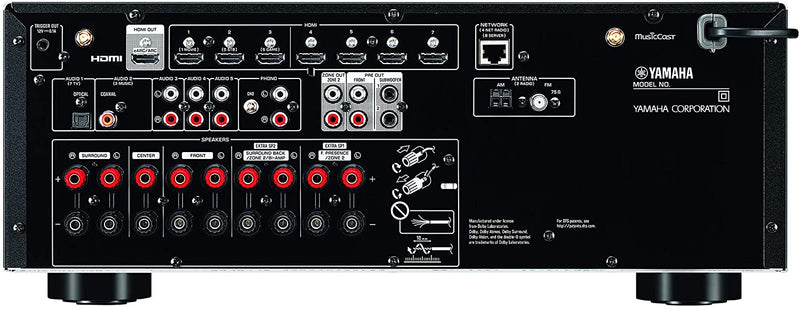 Yamaha 7.2 Channel AV Receiver Black RX-V6A