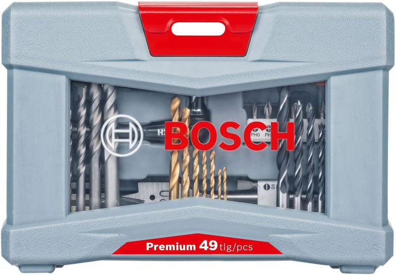 Bosch 49pcs Premium X-Line Drill Bit And Screwdriver Bit Set BO2608P00233