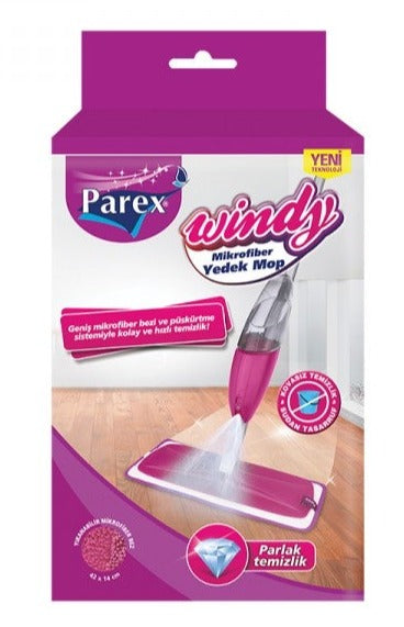 Parex Windy Spray Mop Microfiber Refill Regular