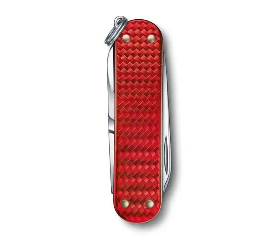 Victorinox Classic SD Precious Alox Pocket Knife Red 0.6221.401G