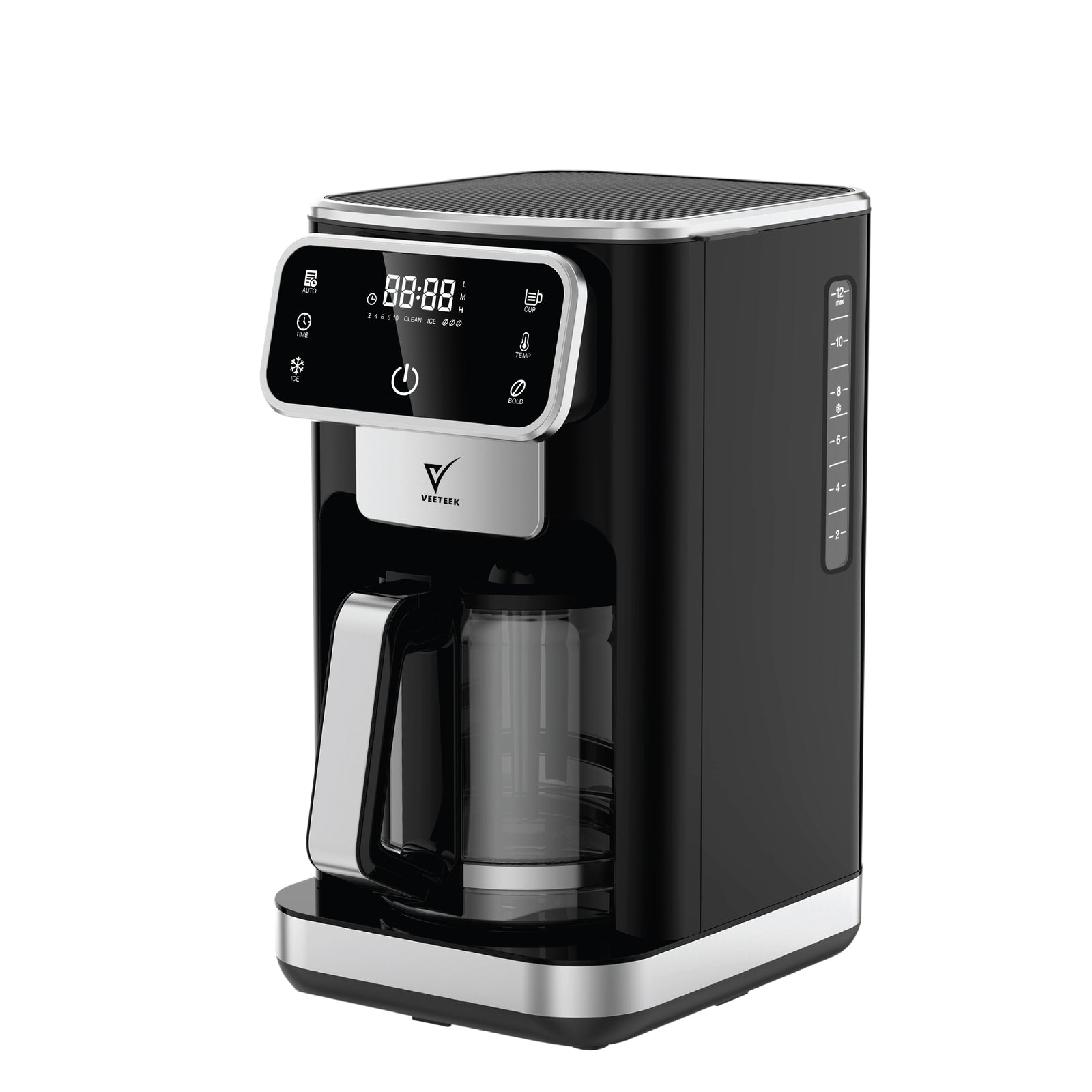 Veeteek Coffee Maker, 1.8L/12cups CM9430A-GS | Kitchen Appliance Veeteek Coffee Maker, 1.8L/12cups CM9430A-GS | Kitchen Appliance
