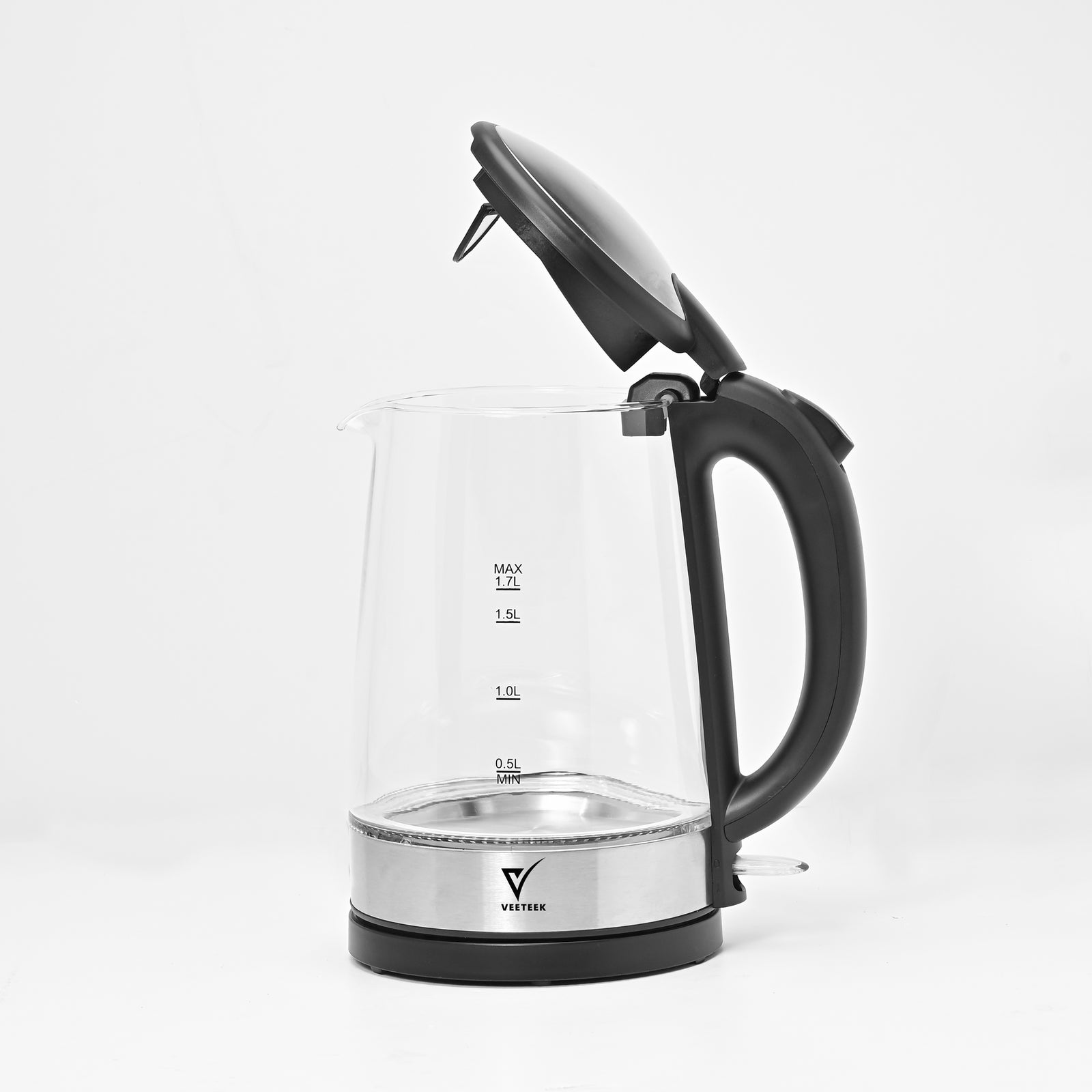 Veeteek Glass Kettle 1. 7L KEGS5807BE-GS | Kitchen Appliance Veeteek Glass Kettle 1. 7L KEGS5807BE-GS | Kitchen Appliance