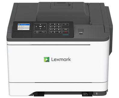 Lexmark LEX A4 Color Laser Printer 35PPM, Duplex Network, 2K each Color & 3K Page Inbox CS521DN
