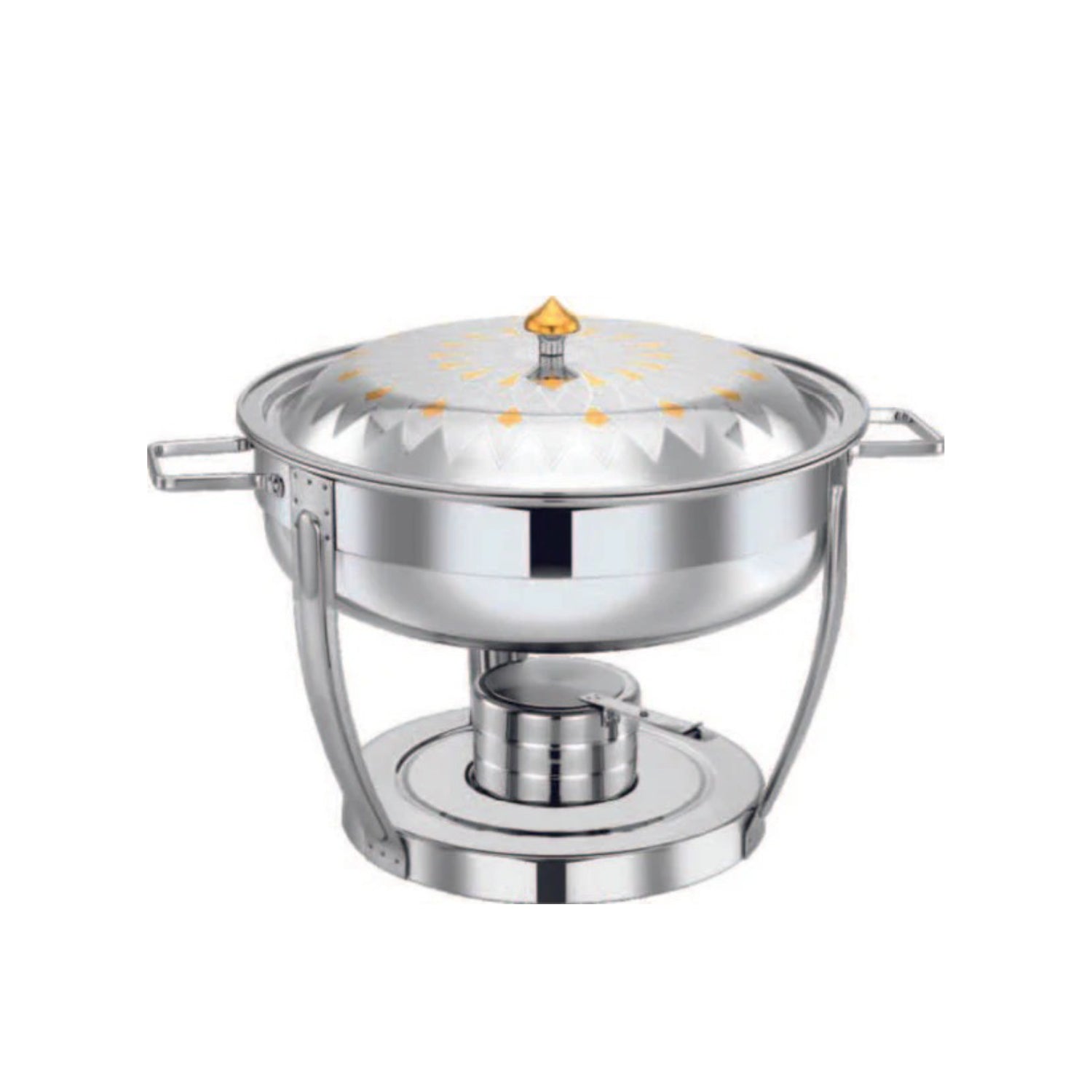 Pradeep Soup Chafer Stainless Steel Gold | Kitchen Appliance