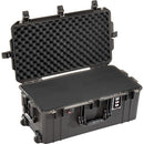 Pelican 1606 Wheeled Air Case with Foam (Black) 016060-0000-110