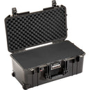 Pelican 1556 Wheeled Air Case with Foam (Black) 015560-0000-110