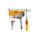 INGCO Electric Hoist 220-240V~50Hz, 900W 500Kg, 9m /250kg, 18m EH5001