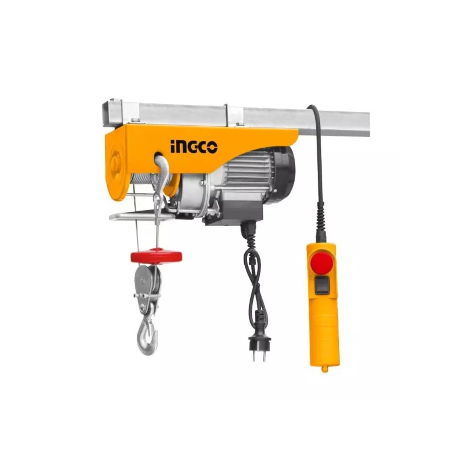 INGCO Electric Hoist 220-240V~50Hz, 900W 500Kg, 9m /250kg, 18m EH5001 | Construction Tools