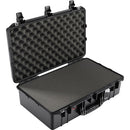 Pelican 1555AirWF Hard Carry Case with Foam Insert and Liner (Black) 015550-0001-110