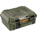 Pelican Vault V100 Case with Foam Insert OD Green VCV100-0020-ODG