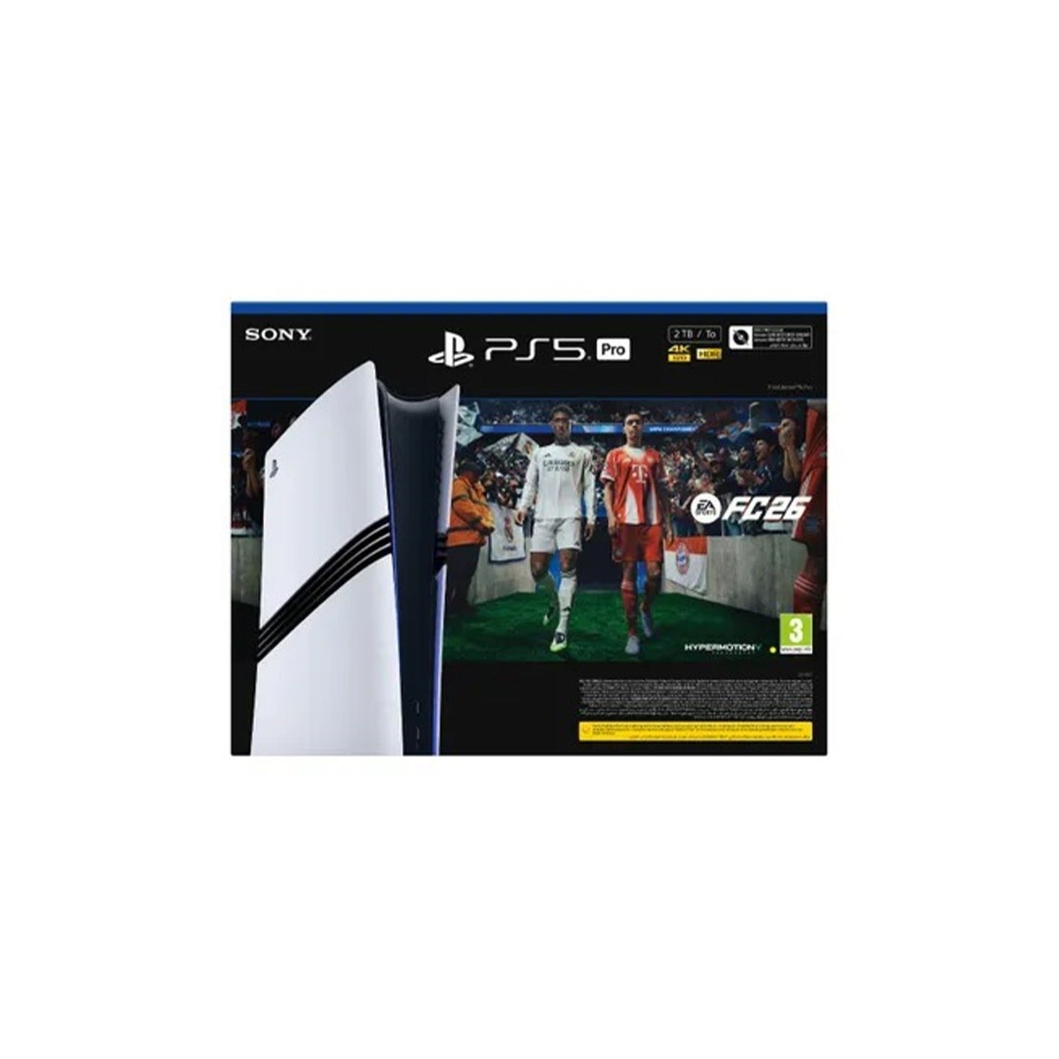 Sony PS5 Console EA FC 26 Pro Bundle CFI-7021B01Y/FC26/FG/VCH/MEA/PS4/5-PLUG-UK/G BLK | Games
