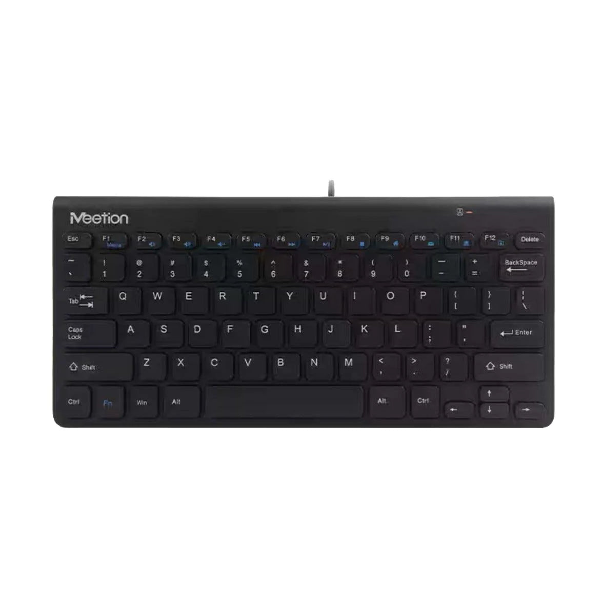 Meetion Mini USB Corded Keyboard AR - Black MT-K400 | Computer Accessories Meetion Mini USB Corded Keyboard AR - Black MT-K400 | Computer Accessories