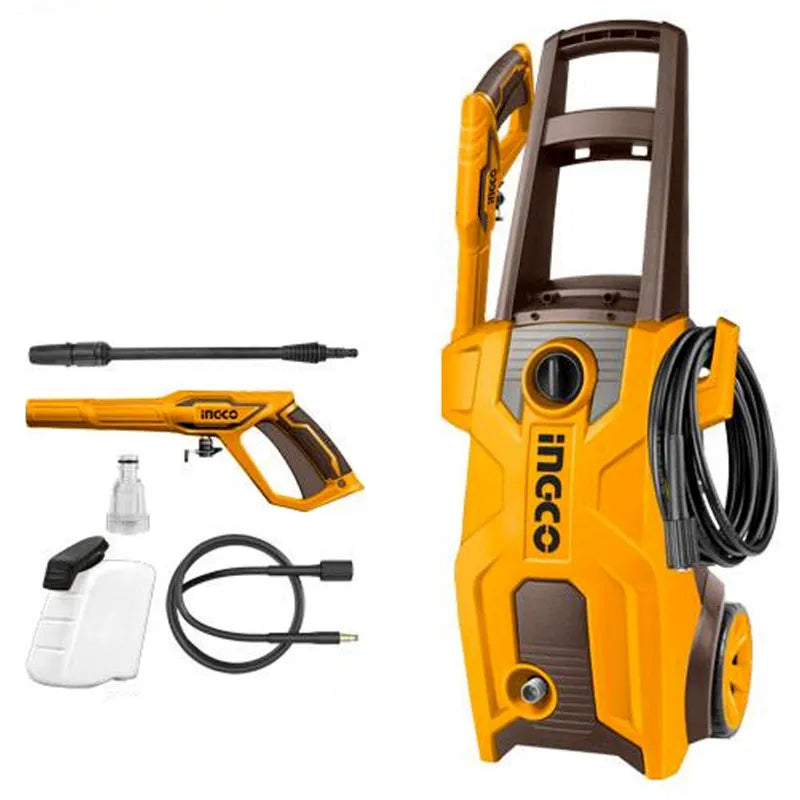INGCO High Pressure Washer 220-240V~50/60Hz, 2000W, 160Bar (2320PSI)- 6.0L/min HPWR20018 | Cleaning Tools