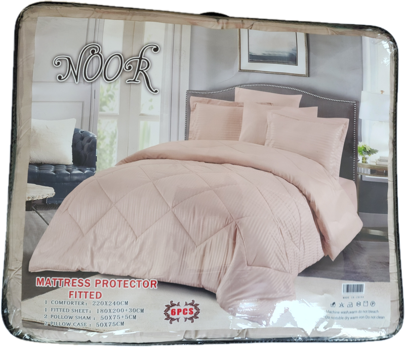 Noor Comforter 220x240cm (6pcs Set) NCS1001