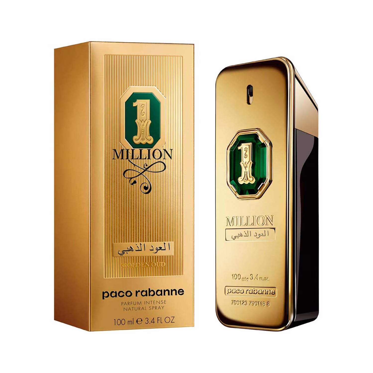Paco Rabanne 1 Million Golden Oud Parfum Intense for Men 100ml | Men's Perfume Paco Rabanne 1 Million Golden Oud Parfum Intense for Men 100ml | Men's Perfume