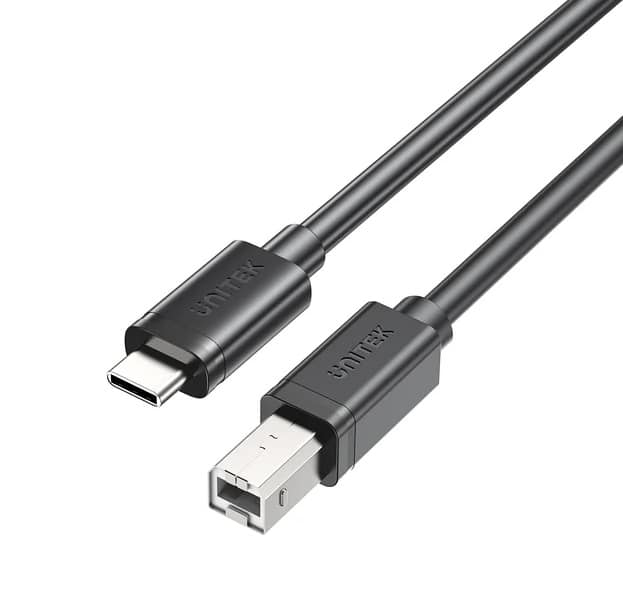 Unitek Type-C to USB-B Printer Data transfer Charging cable C14140ABK