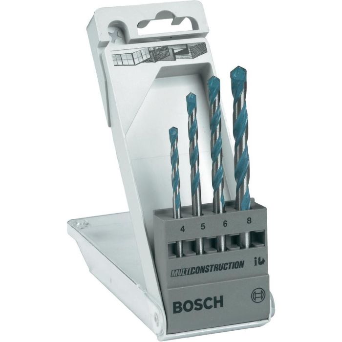 Bosch Multi Constuction Drill Bit Set 4 Pcs BO2607018285
