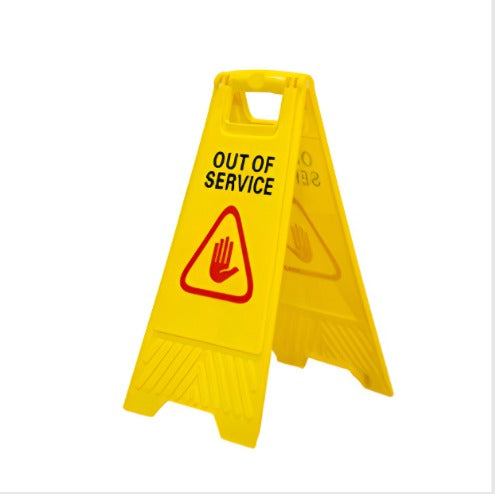 Aacown Plastic Caution Sign Board Out Of Service