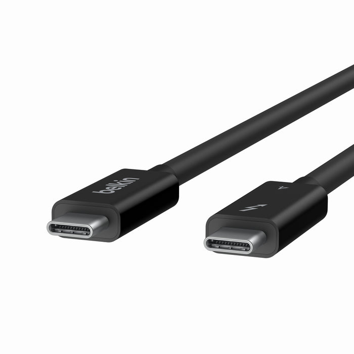 Belkin Thunderbolt 4 Cable 1M 100W Charging W/8K Video INZ003bt1MBK | CABLES & ADAPTERS Belkin Thunderbolt 4 Cable 1M 100W Charging W/8K Video INZ003bt1MBK | CABLES & ADAPTERS