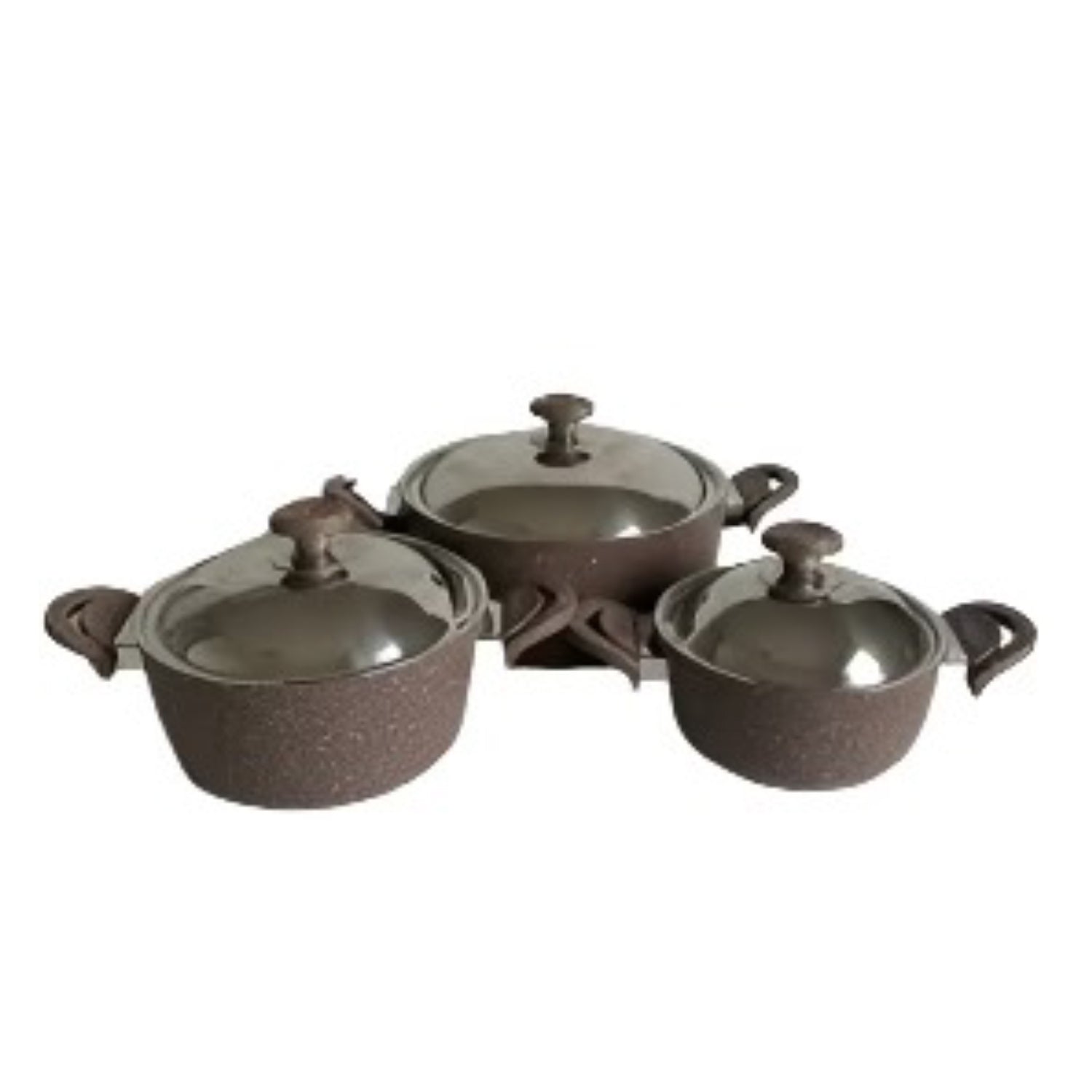 Saflon 6 Pcs Cooking Set 20+24+28cm TSA048 | Kitchen Appliance Saflon 6 Pcs Cooking Set 20+24+28cm TSA048 | Kitchen Appliance