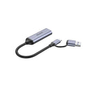 Unitek Video Capture Card (4K HDMI to USB-C/USB-A) Space Gray V1167A