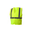 Pyramex Type R Class 2 Velcro Mesh Safety Vest Lime RVHLM2910