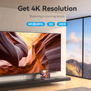 Vention USB-C to HDMI, USB 3.0 x3, RJ45, PD Docking Station 0.15M Gray Aluminum Alloy Type TQHHB