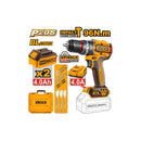 INGCO Brushless Cordless Impact Drill 20V, 96Nm CIDLI20968