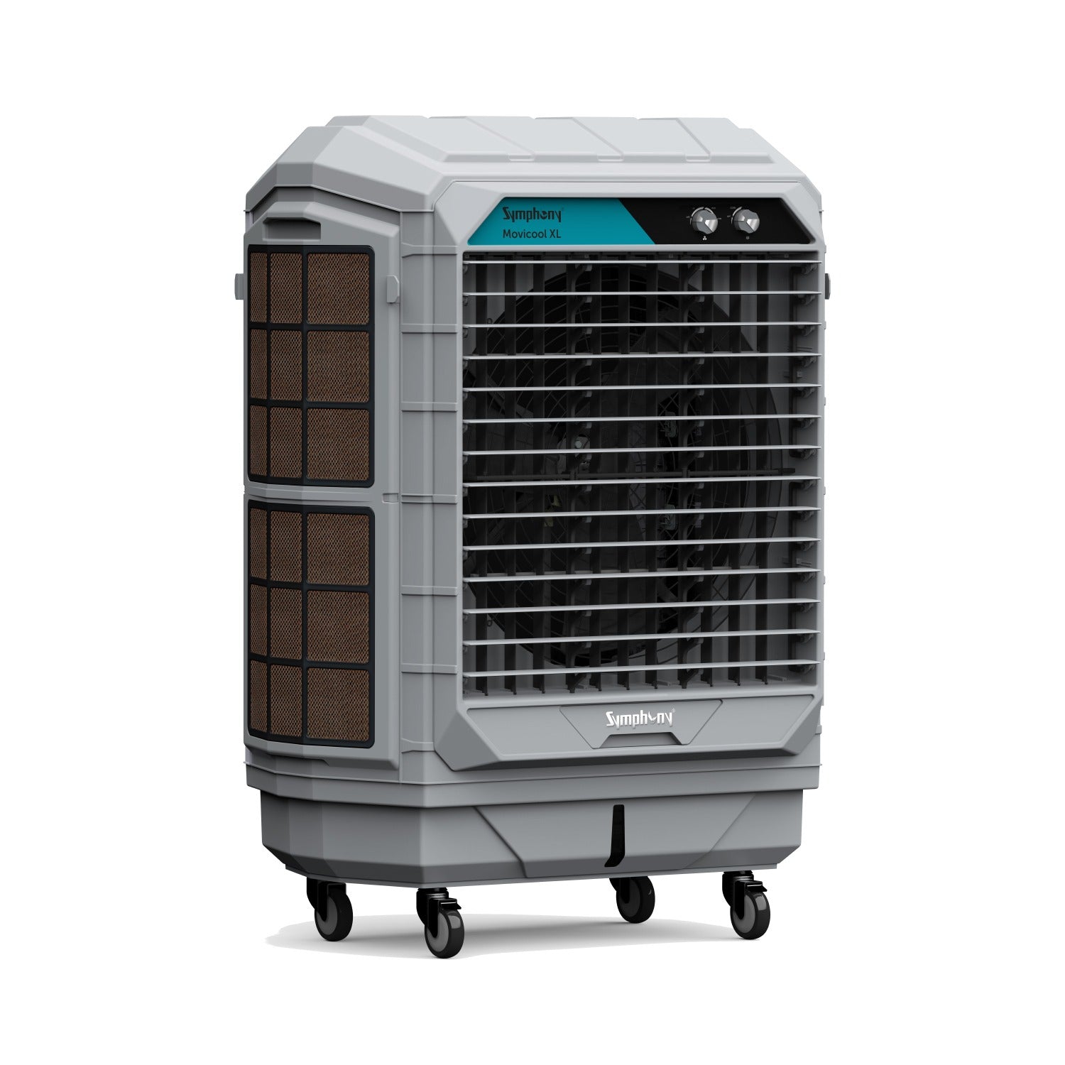 Symphony Portable Air Cooler, 18000CMH, 10500CFM, 3 Speed Control, 100LTR - MOVICOOL XL 100 G | Air Cooler Symphony Portable Air Cooler, 18000CMH, 10500CFM, 3 Speed Control, 100LTR - MOVICOOL XL 100 G | Air Cooler