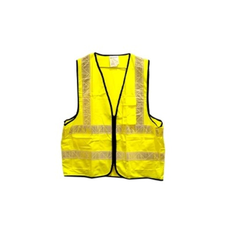 Argos Safety Vest With PVC Reflective 3 Pocket + PVC Transparent Pocket