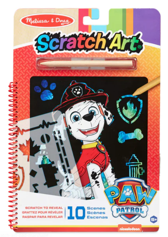 Melissa & Doug PAW Patrol Scratch Art Pad | Activity Books Melissa & Doug PAW Patrol Scratch Art Pad | Activity Books
