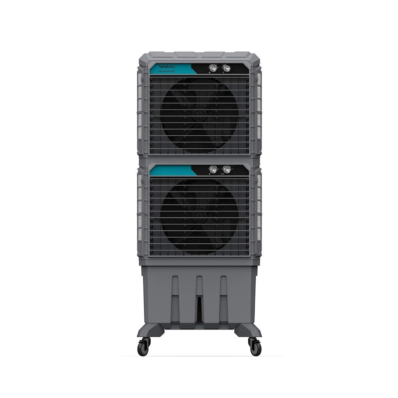 Symphony Evaporative Air Cooler Double Decker, 17000CMH, 10000CFM, 3 Speed Control, 125LTR - MOVICOOL DD 125