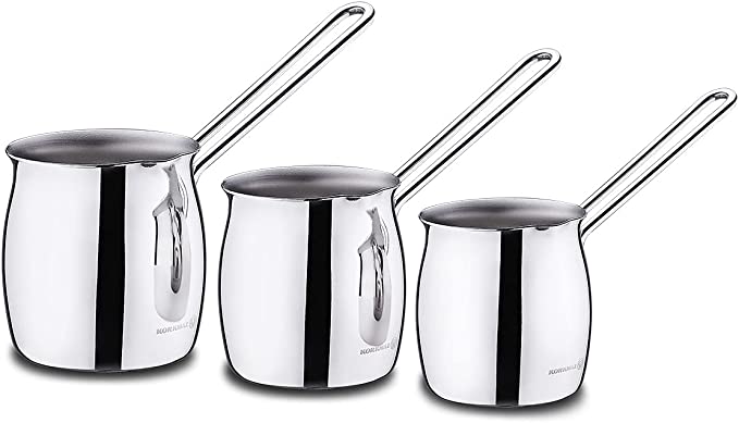 Korkmaz Tombik Coffee Pot Set - 3-4-5 cups A1217