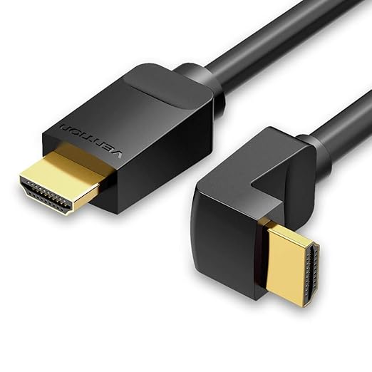 Vention HDMI Right Angle Cable 270 Degree 1.5M Black AAQBG | Network Cables Vention HDMI Right Angle Cable 270 Degree 1.5M Black AAQBG | Network Cables