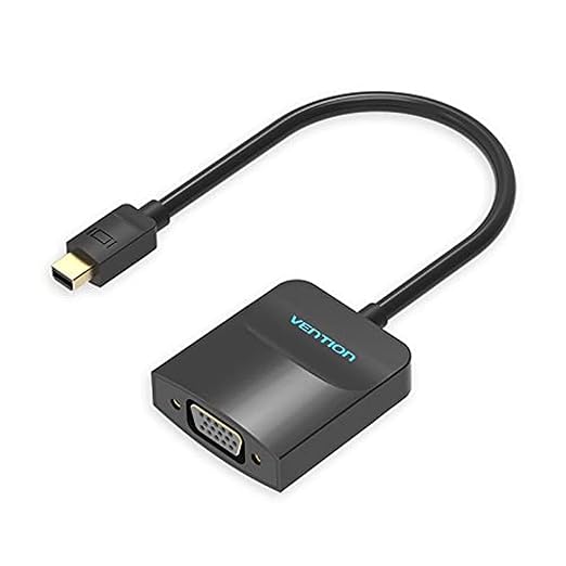 Vention Mini DP to VGA Converter 0.15M Black HBDBB | Computer Accessories