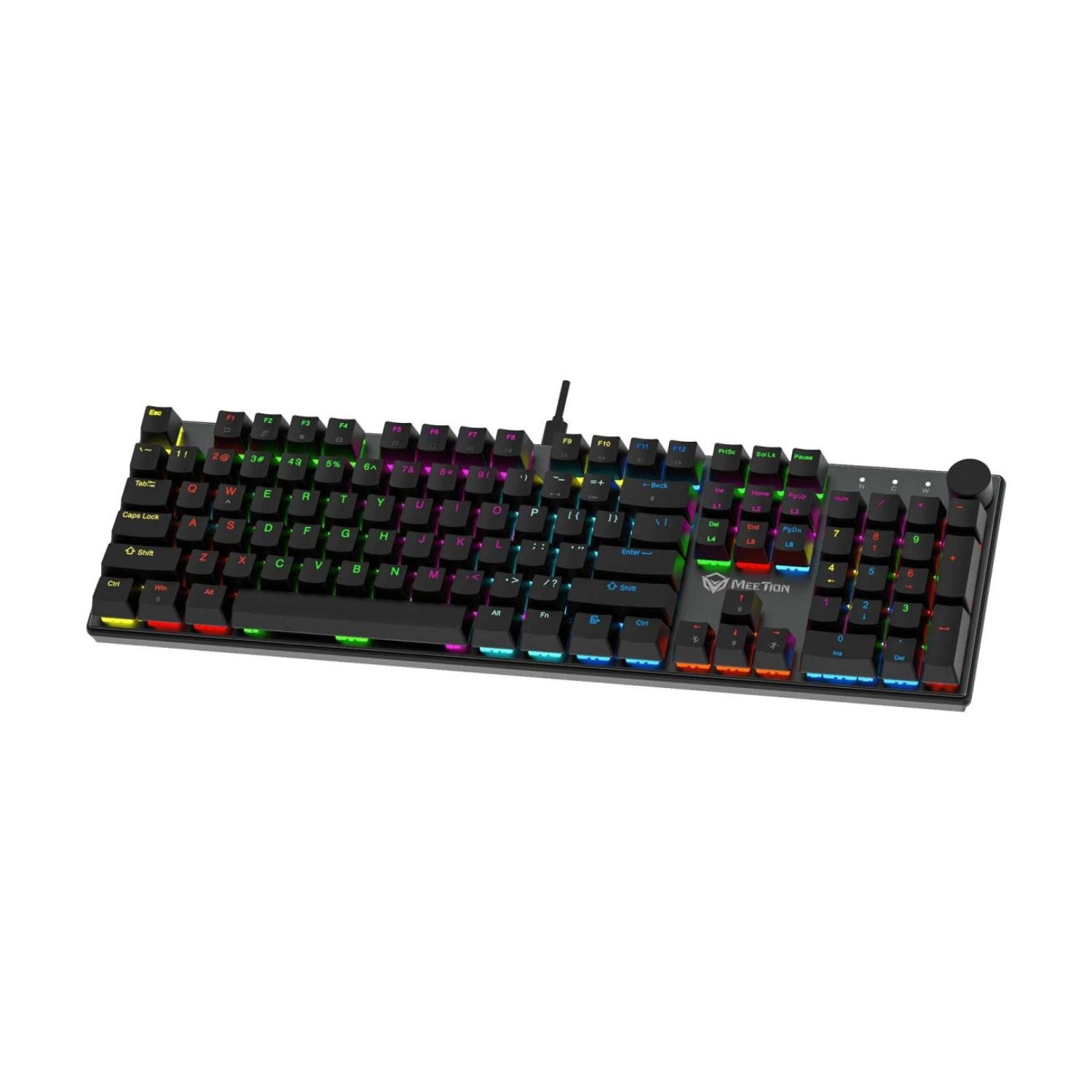 Meetion Hot-swap Mechanical Keyboard MK009Pro (Red Switch) MT-MK009Pro | Computer Accessories Meetion Hot-swap Mechanical Keyboard MK009Pro (Red Switch) MT-MK009Pro | Computer Accessories
