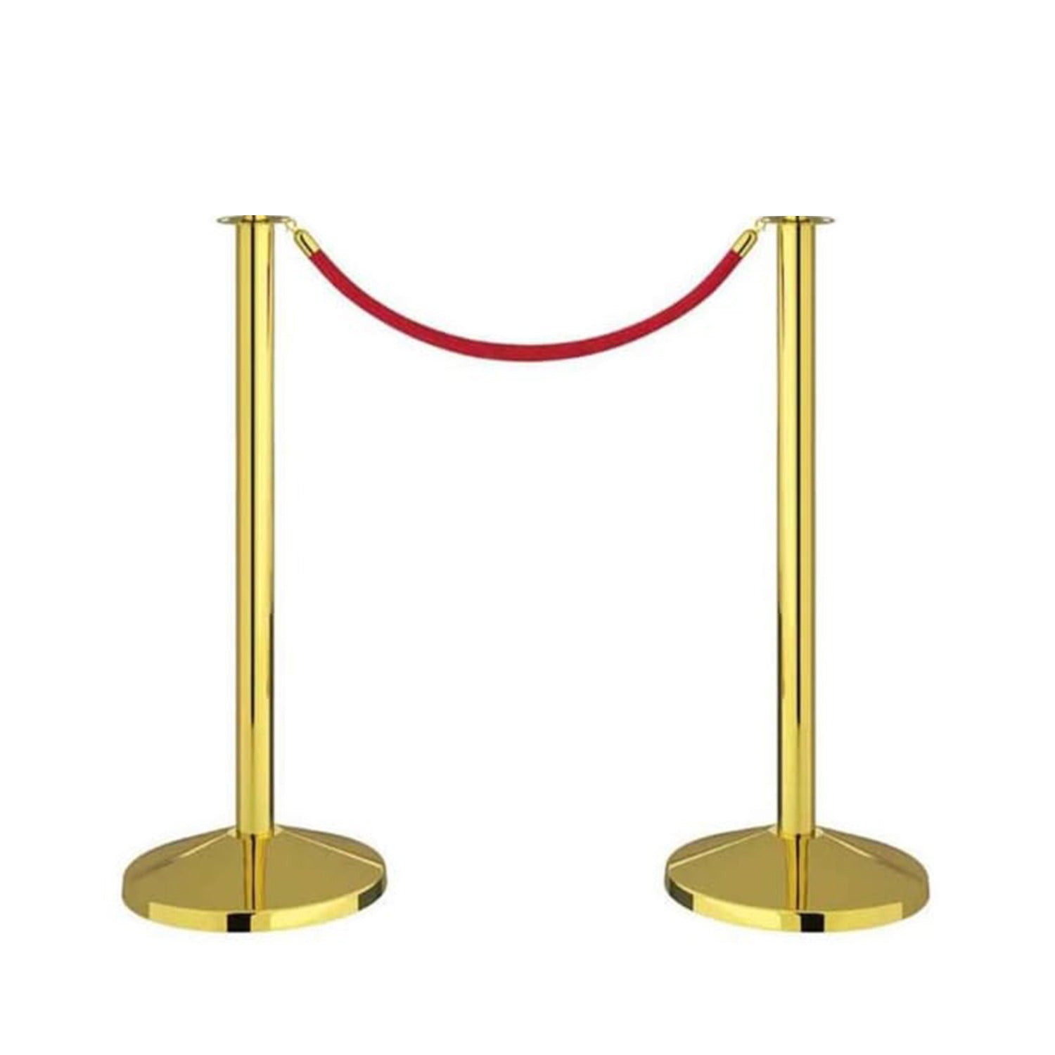 Queue Manager Golden Pole With Rope Set | Safety Accessories