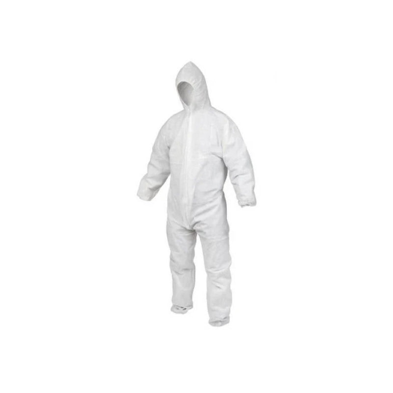 Disposable Coverall White With Hood