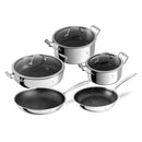 Berlinger Haus Eternal 8 Pcs Cooking Set Casserole With Glass Lid 28+24+20cm +Frypan 28 +24cm TBH332