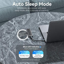 Vention M.2 NVMe SSD Enclosure (USB 3.1 Gen 2-C) with Heat Sink Gray Aluminum Alloy Type  KPKH0