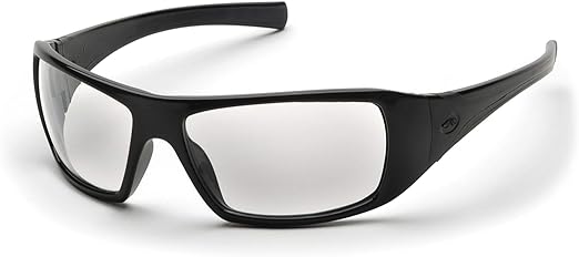 Pyramex Goliath Safety Glasses Black with Gray Polarized Lens SB5621D