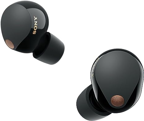 Sony WF-1000XM5 The Best Truly Wireless Bluetooth Noise Canceling Earbuds Headphones with Alexa Built in, Black