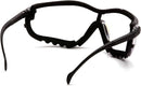 Pyramex Safety V2G Safety Glasses, Black Frame, Clear H2MAX Anti-Fog Lens GB1810STM